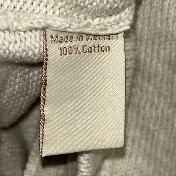 Through the Country Door Embroidered Faux Pearl Button Front Cardigan Sweater - Picture 6 of 8